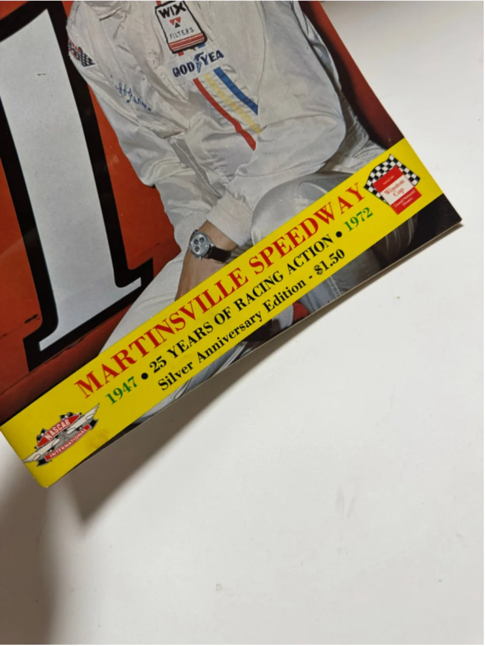 Vintage 1972 Old Dominion 500 Martinsville Speedway Racing Program